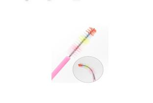 #693 50 pcs Colorful eyelash brush