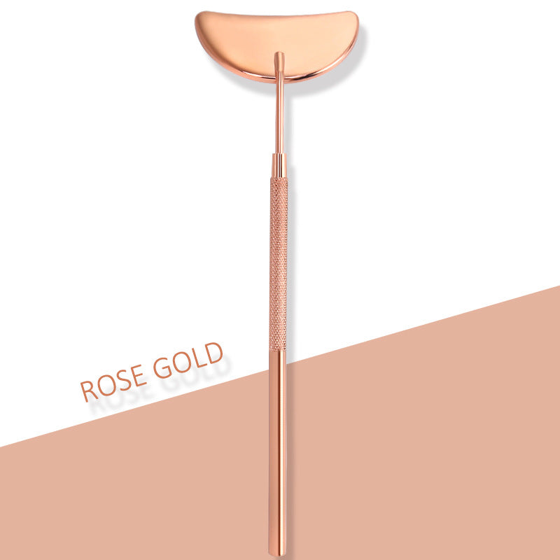 #572 crescent-shaped Large Mirror