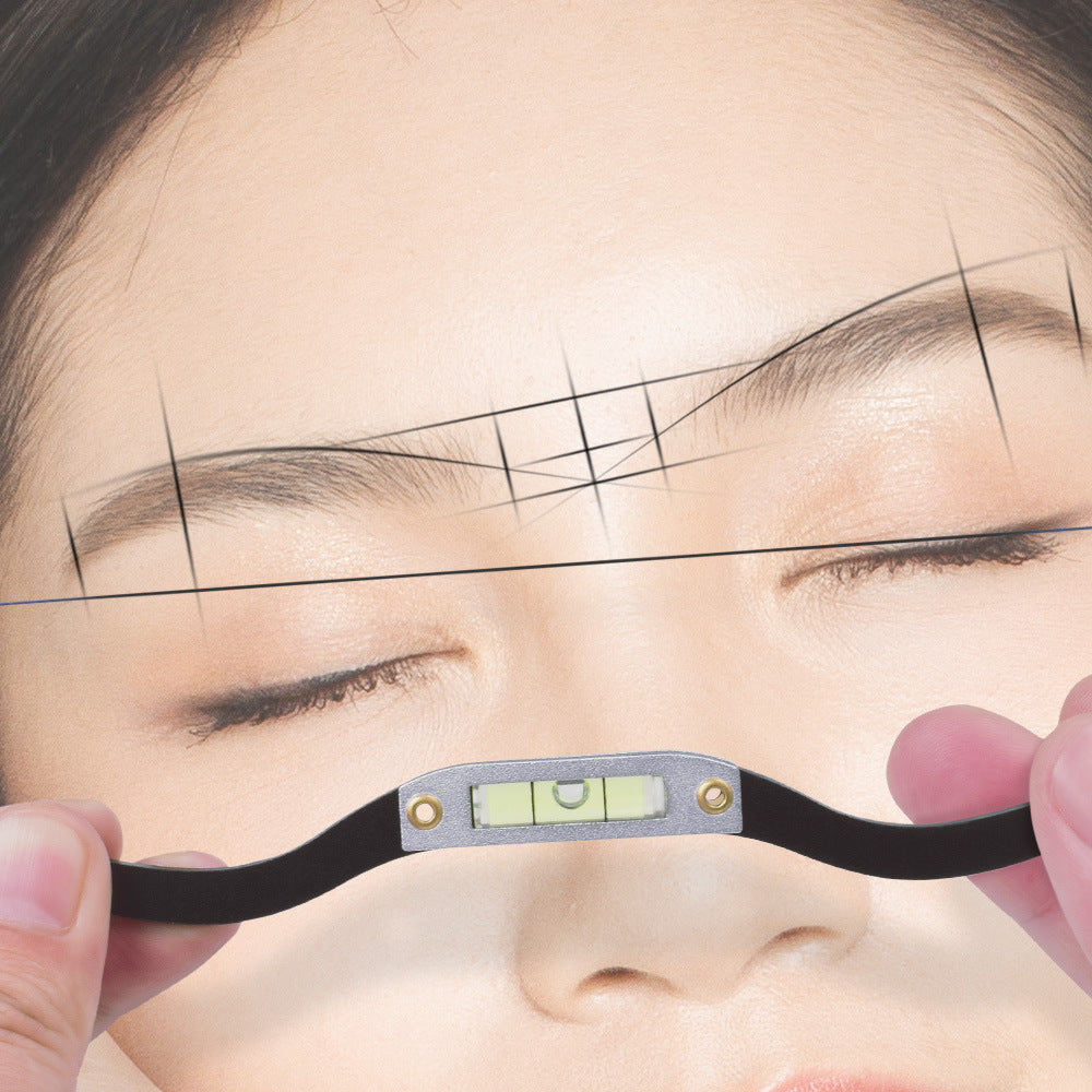 #276 Horizontal bow eyebrow ruler#