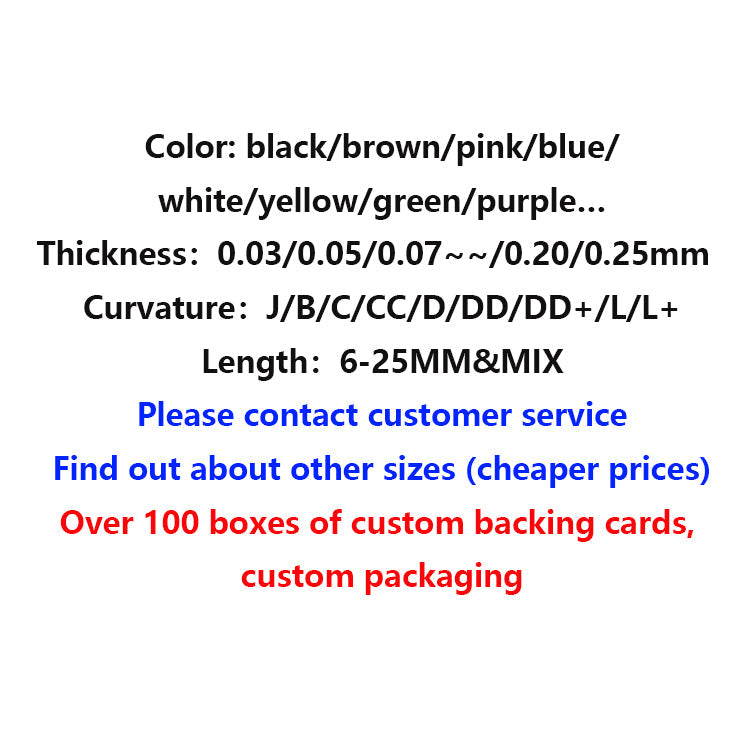 #001 Yucagci Individual Lashes Wholesale Cashmere Individual Eyelash Extensions