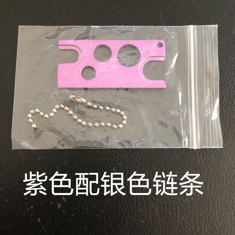 #193 Essential oil bottle opener with bead chain