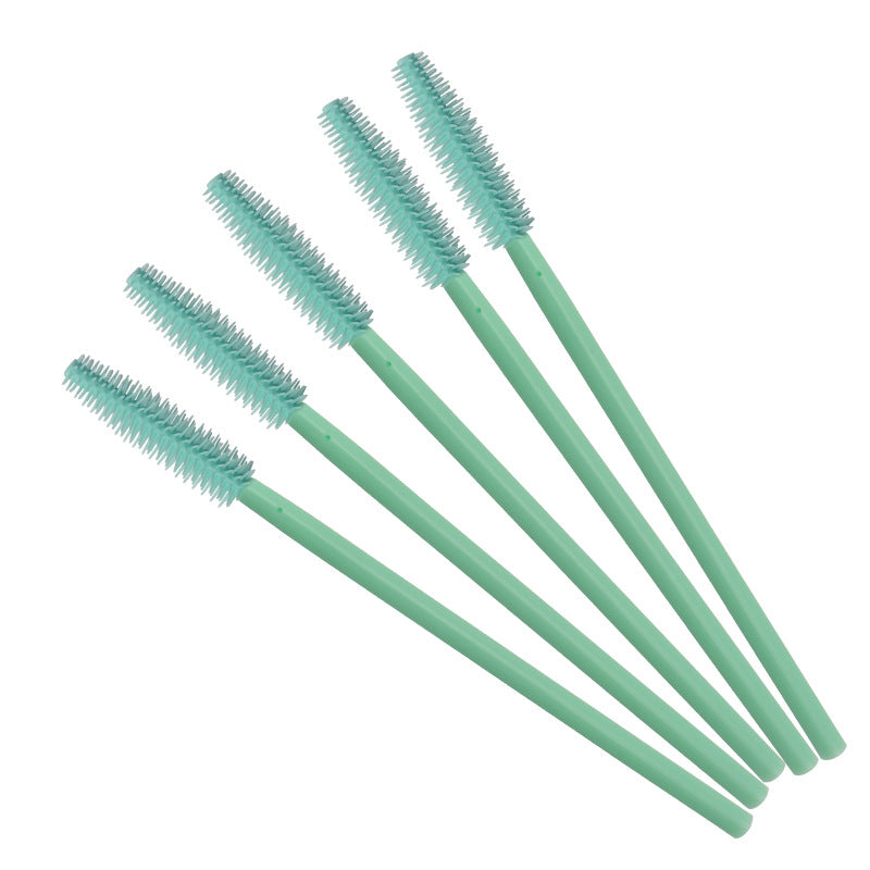 #047 50pcs Silicone Eyelash Brush 2