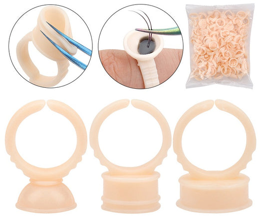 #291 100pcs Silicone glue ring