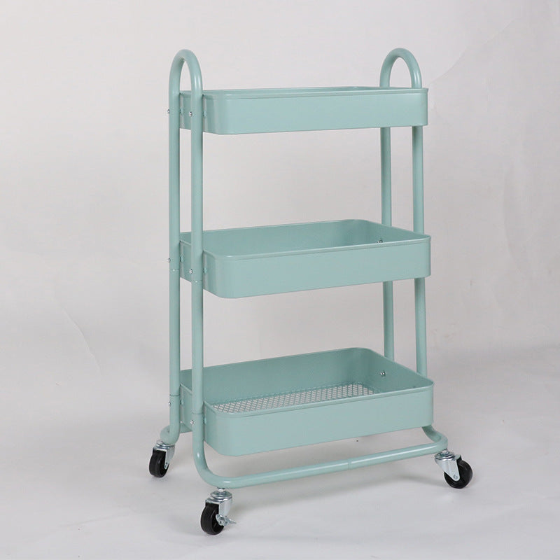 #287 All-metal three-layer trolley