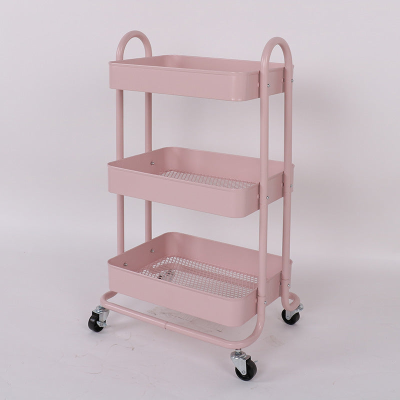 #287 All-metal three-layer trolley