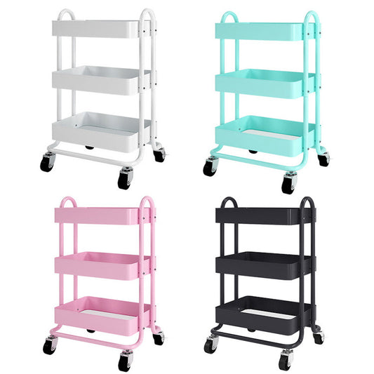 #287 All-metal three-layer trolley