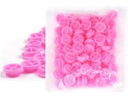 #499 100pcs pink glue cup