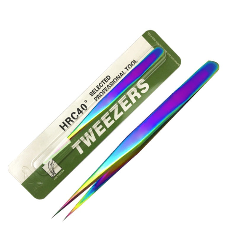 #168 Electroplated Dazzling Gold Tweezers 14