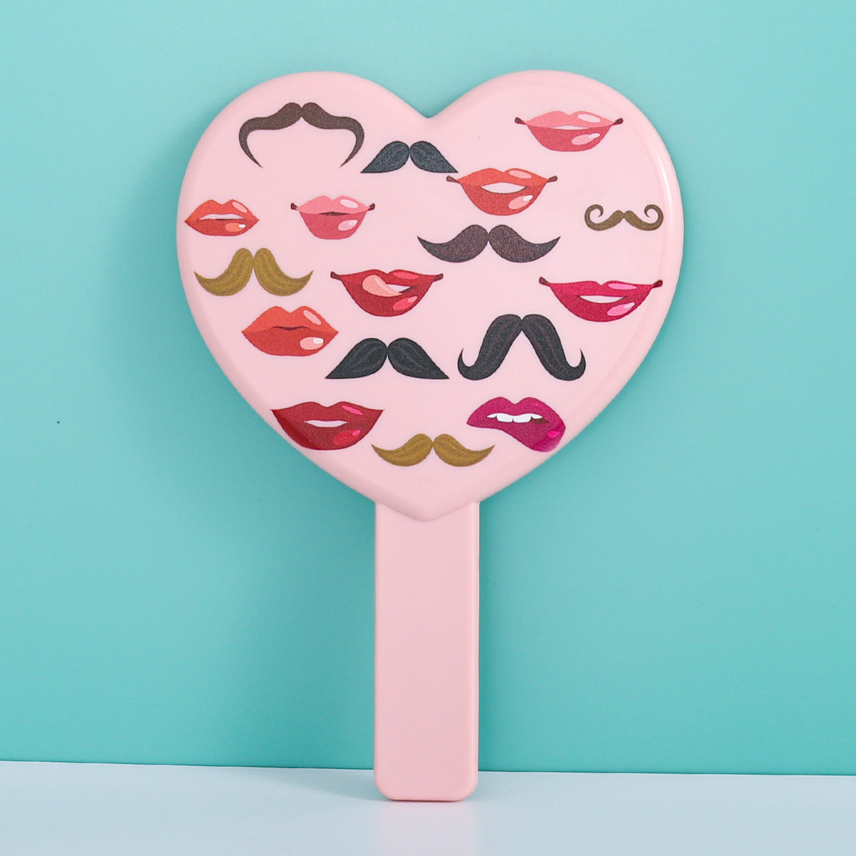 #611 Heart Handle Mirror Cosmetic Mirror