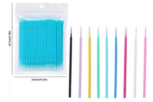 #631 100pcs micro brush Long head 2