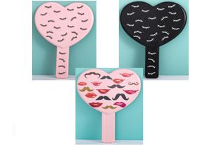 #611 Heart Handle Mirror Cosmetic Mirror