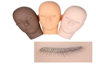 #568 model head with eyelashes 3