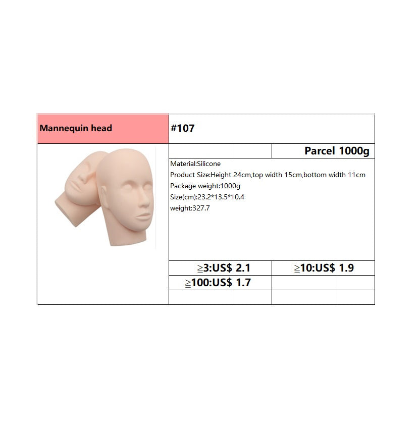 #107 Mannequin head