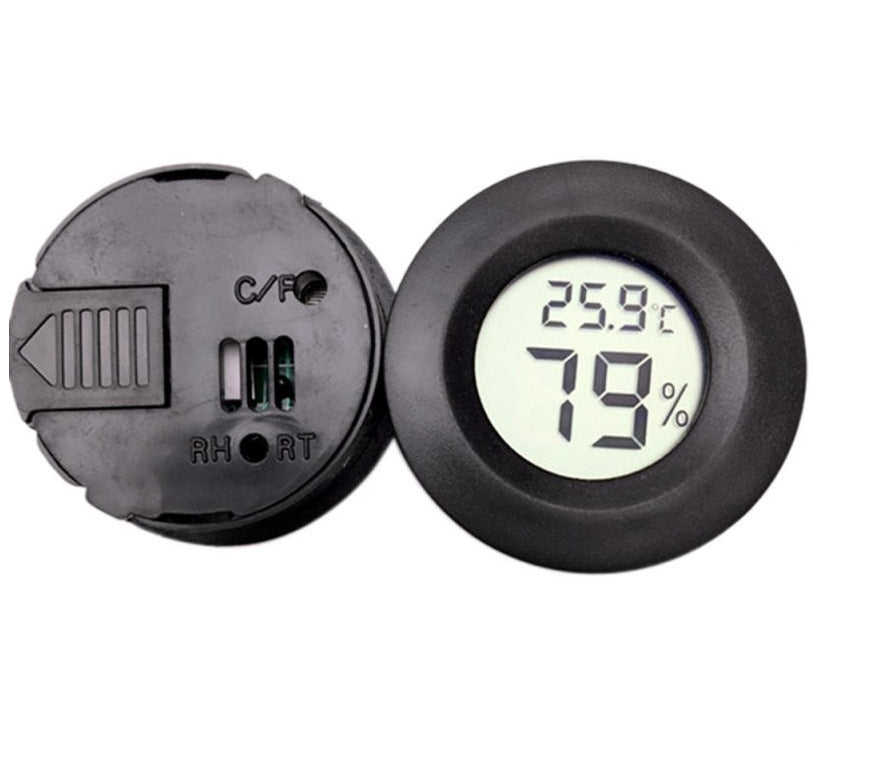 #140 Round electronic temperature and humidity meter
