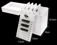 #197 Five-layer clamshell eyelash storage box