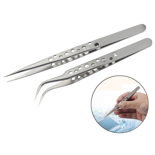 #164 9-hole handle tweezers 10