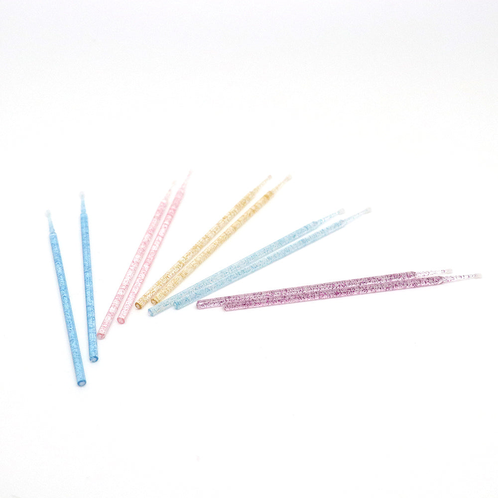 #017 100pcs crystal Micro brush
