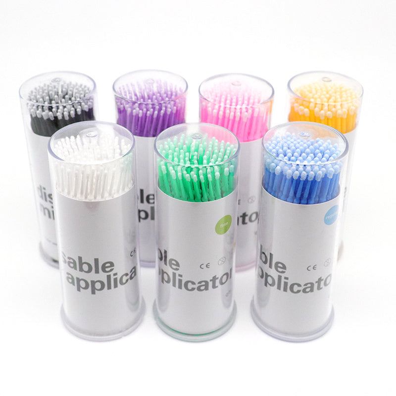 #018 100pcs Bottled micro brush